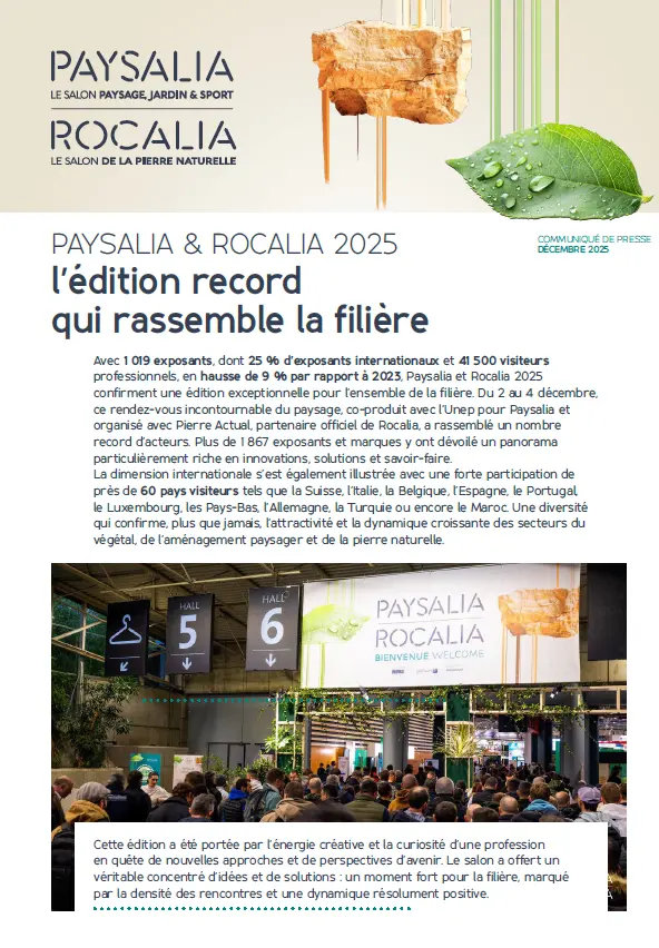 Cp bilan paysalia